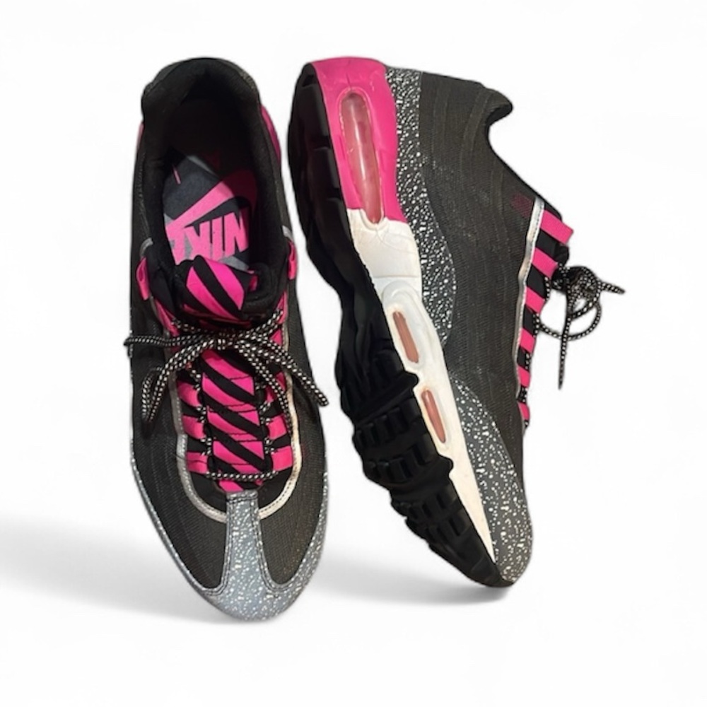 Nike Air Max '95 premium fog pink gray trainers 599425-006 men's 13
